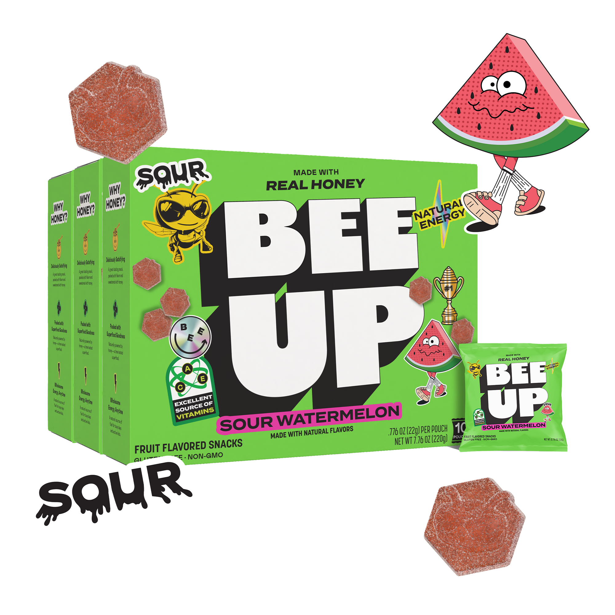 Sour Watermelon Fruit Snacks