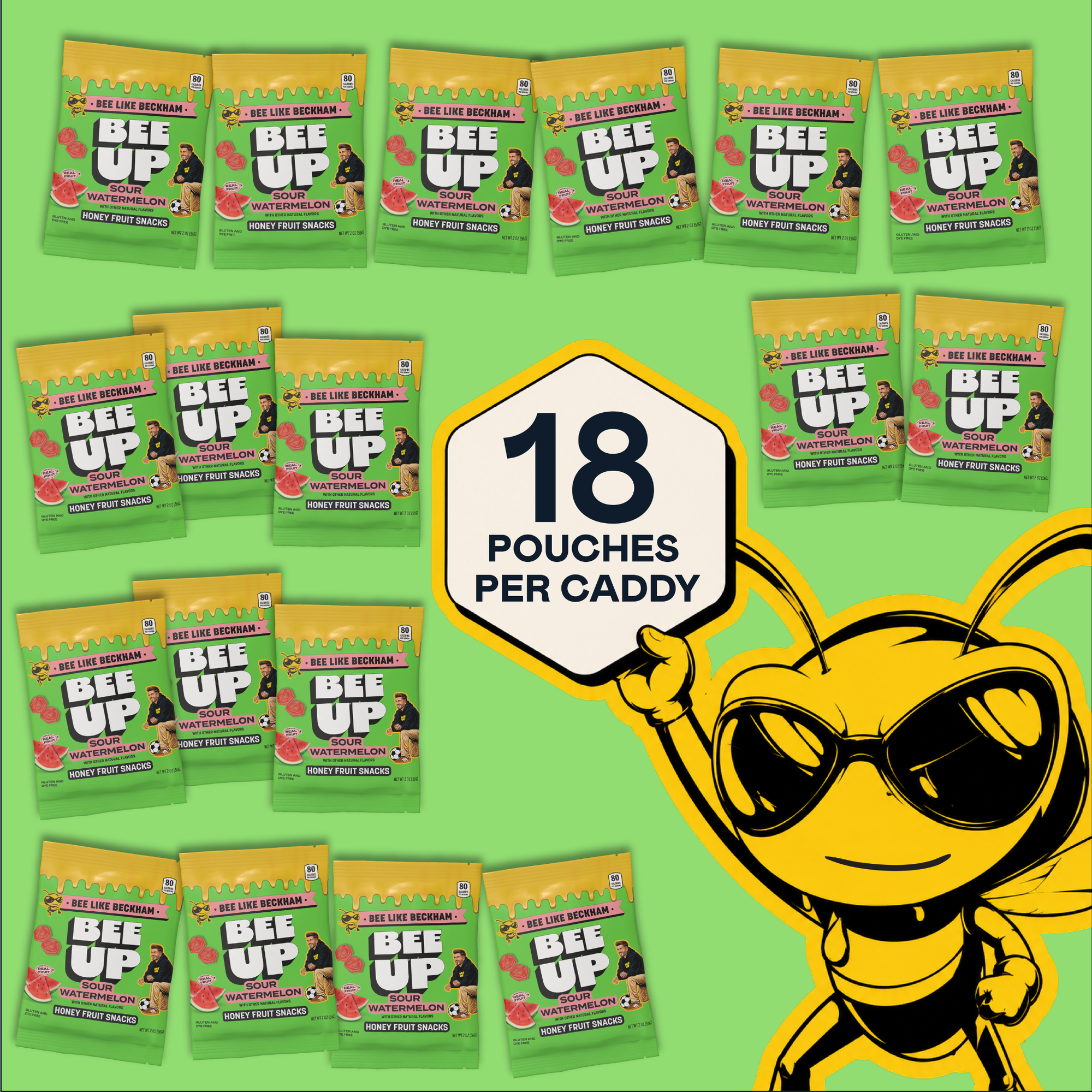 Variety Caddy Pack Try Every Flavor | 4 Pack x 18-Pouch Bundle